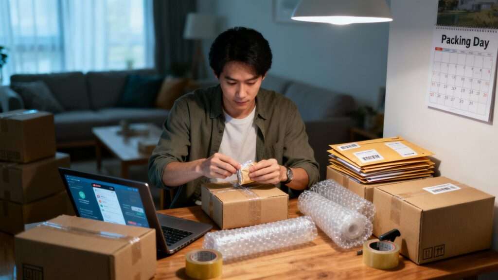 découvrez nos solutions d'emballage à domicile pour débutants, simples et pratiques, idéales pour protéger vos colis en toute facilité.