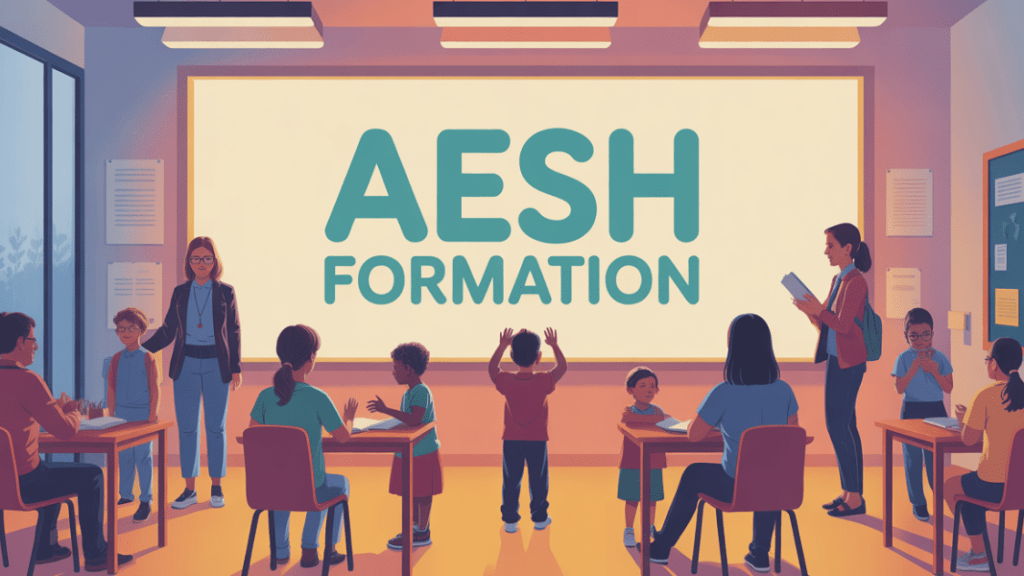 formation aesh : développez vos compétences pour accompagner efficacement les élèves en situation de handicap et contribuer à leur réussite scolaire.