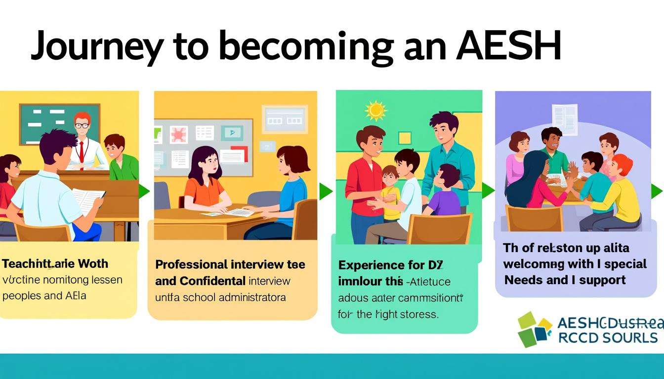 formation aesh : développez vos compétences pour accompagner efficacement les élèves en situation de handicap dans le secteur de l'éducation.